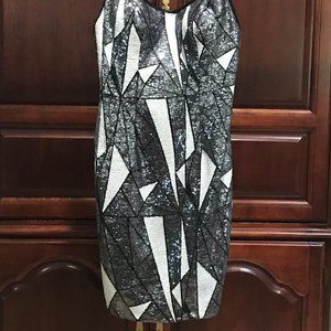 Tony Bowls  Fully Sequined Party Dress